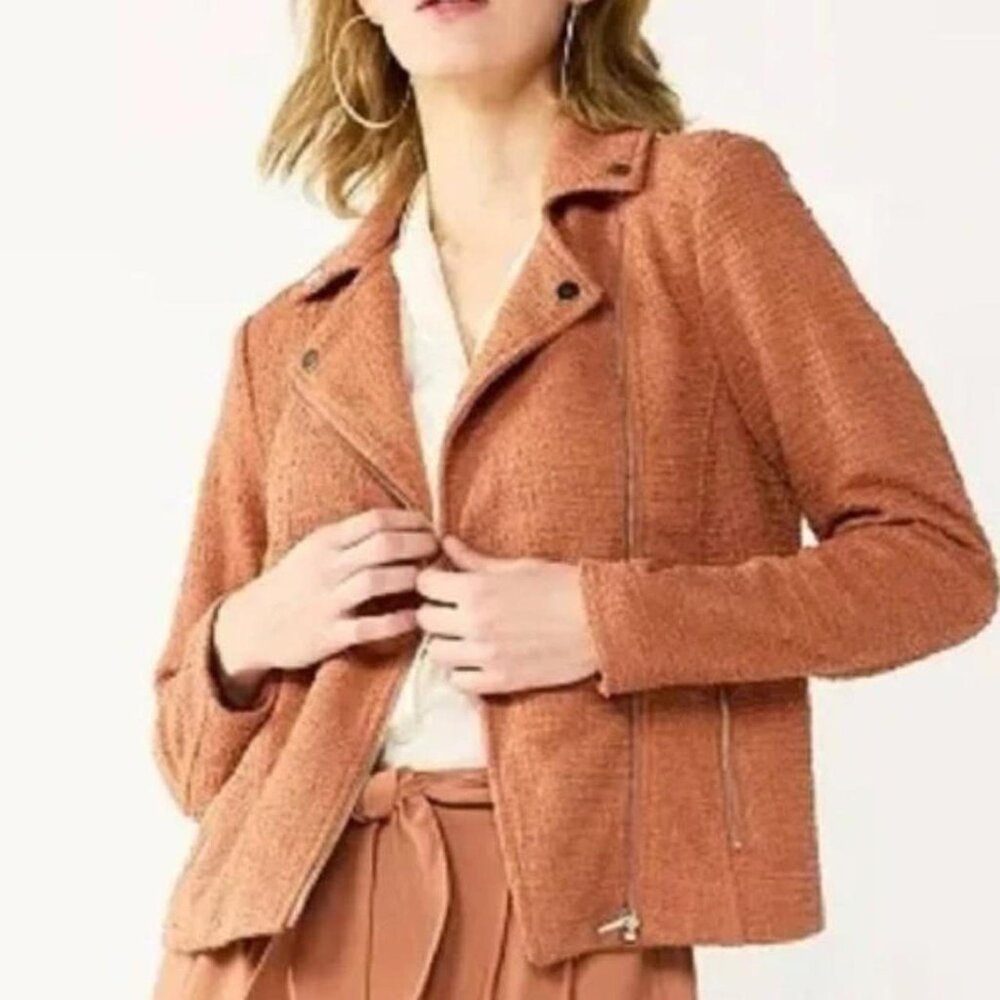 Nine West Women's Orange and Brown Jacket
